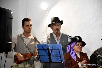 Pregón de la fiesta de La Cruz en Montaña Las Palmas (Foto Antonio Alí)